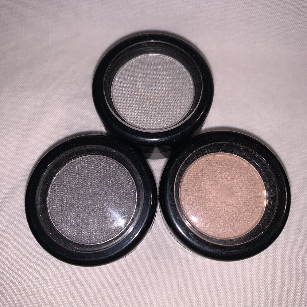 Tova Signature Beverly Hills 3 Eyeshadow Pots Platinum Silver Highlight All New